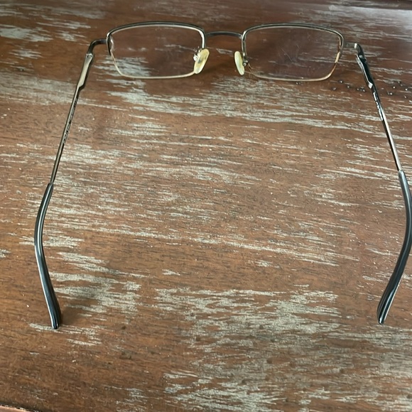 Dr. Dean Edell power +1.25 titanium half rim eyeglasses readers - Picture 12 of 15